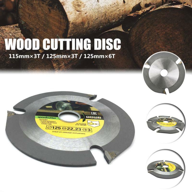 woodworking slotted blade 115/125mm carbide circular saw blade disc cutting blade angle grinder woodworking saw blade