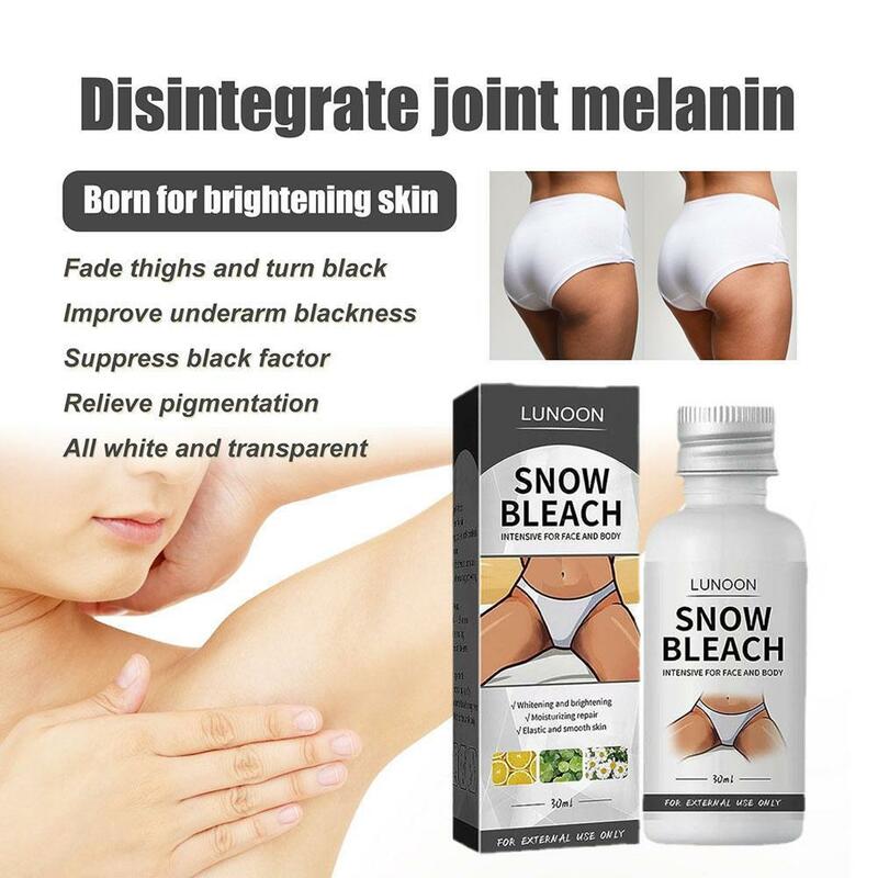 Snow Bleach Cream Private Parts Face And Body Fast Bleaching Underarm Strong Whitening Cream Bleach Whitening For Intimate Area