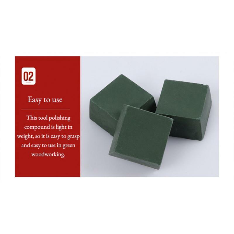 New 1PC Abrasives Paste Polishing Paste Green Alumina Fine Abrasive Buff Home Metal Jewelry Knife Blade Compound Polishing