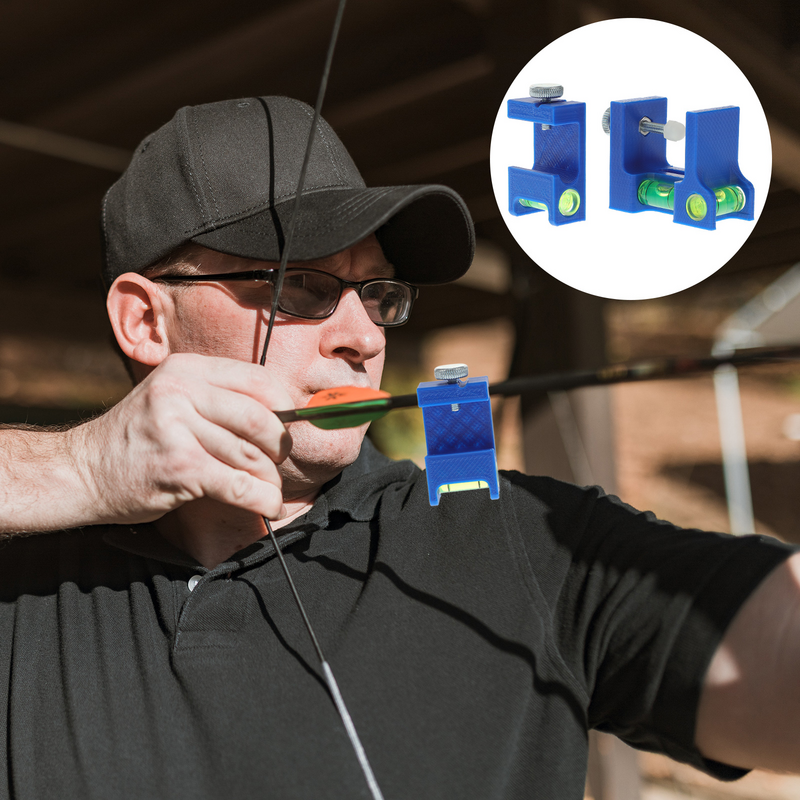 Portátil Archery Positioner Combinação Leveler, Bow Nível Acessório, Conveniente Nível Ferramentas