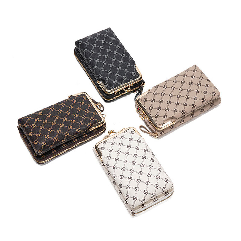 Multifunctional Mini Phone Bag Soft PU Materials Multiple Color To Choose For Daily Traveling