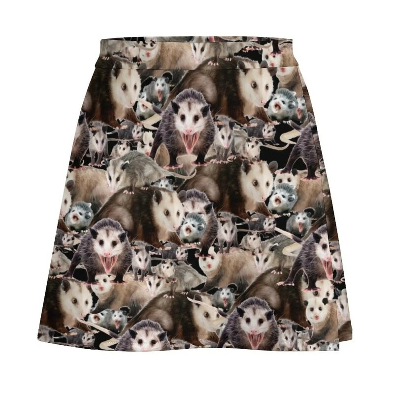 ¡Opossums! Minifalda elegante para mujer, ropa social
