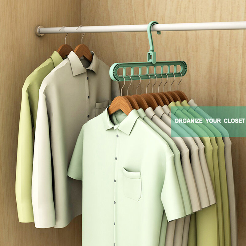 แขวนเสื้อผ้า Racks Multi-รองรับพอร์ตวงกลมเสื้อผ้าผ้าพันคอผ้าพันคอพลาสติกมัลติฟังก์ชั่นเสื้อผ้าแขวนเก็บ