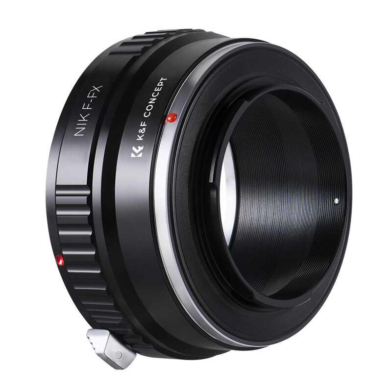 K & F CONCEPT 무료 배송 어댑터 링 니콘 자동 AI AIs AF 렌즈 후지 FX 마운트 X-Pro1 카메라 X-E1