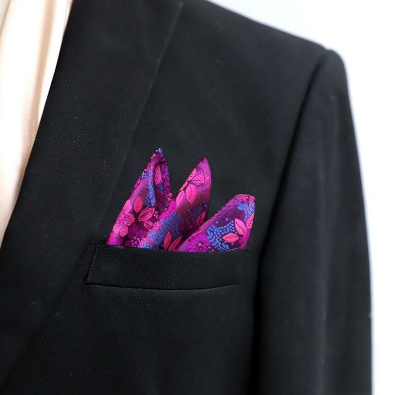 Uomo cravatta tasca sciarpa gemelli Set colore vibrante cravatta tasca sciarpa gemelli Set elegante abito da uomo accessori squisita prugna