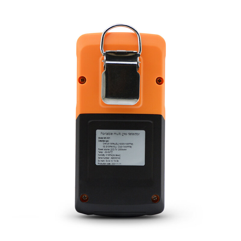 UpgradeMK-601 Portable 4 en 1 Détecteur de Gaz avec Alarme Portable multi Gaz Détecteur D'origine fabriqué