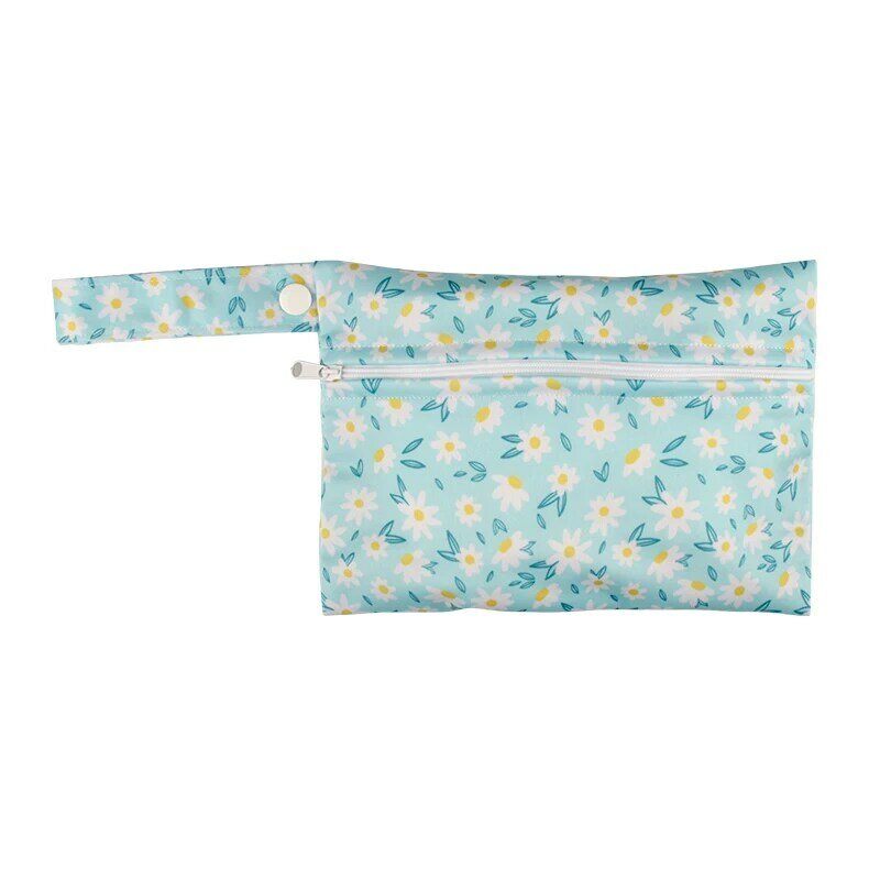 AIO Waterproof Storage Bag Washable Menstrual Pads Pouch Cosmetic Bag Portable Bag Reusable Diaper Bag Nursing Pads Garbage Bags