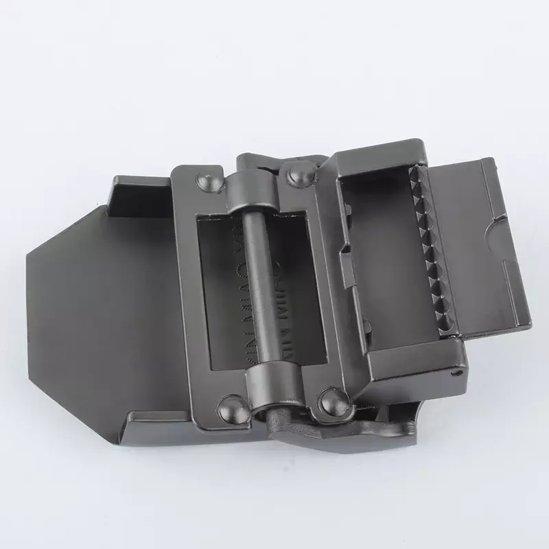 LTOHEYN-hebilla de cinturón de lona táctica de aleación de Zinc de alta calidad, adecuada para cinturón de lona de 3,8 cm de ancho, accesorios terminados