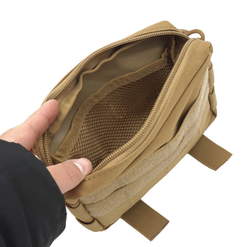Outdoor military EDC carry tool waist bag molle vest tactical accessory bag medical first aid bag hunting bag survival equipment