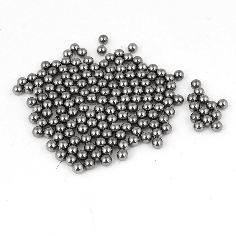 100 Pcs 3Mm Diameter Steel Bike Bicycle Bearing Ball Spares & 60 Pcs 4Mm Dia Bicycle Steel Bearing Ball Replacement