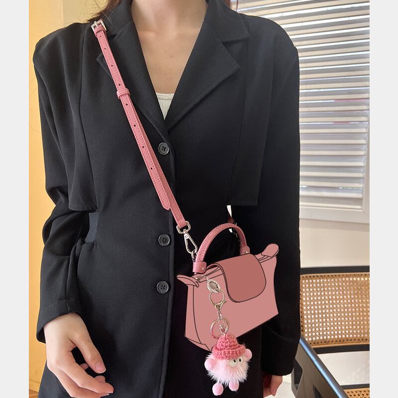 HAVREDELUXE Bag Strap For Longchamp Bag Strap Mini Bag  Crossbody Strap Free Punching Modification Shoulder Bag Belt Accessories