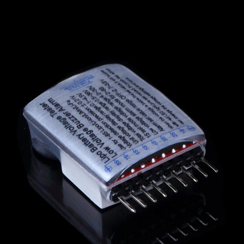 Lithium batterie digital 2 in 1 1s-8s Niederspannung anzeige Summer Alarm modul für Lipo/Li-Ion/Fe RC Hubschrauber Batterie tester