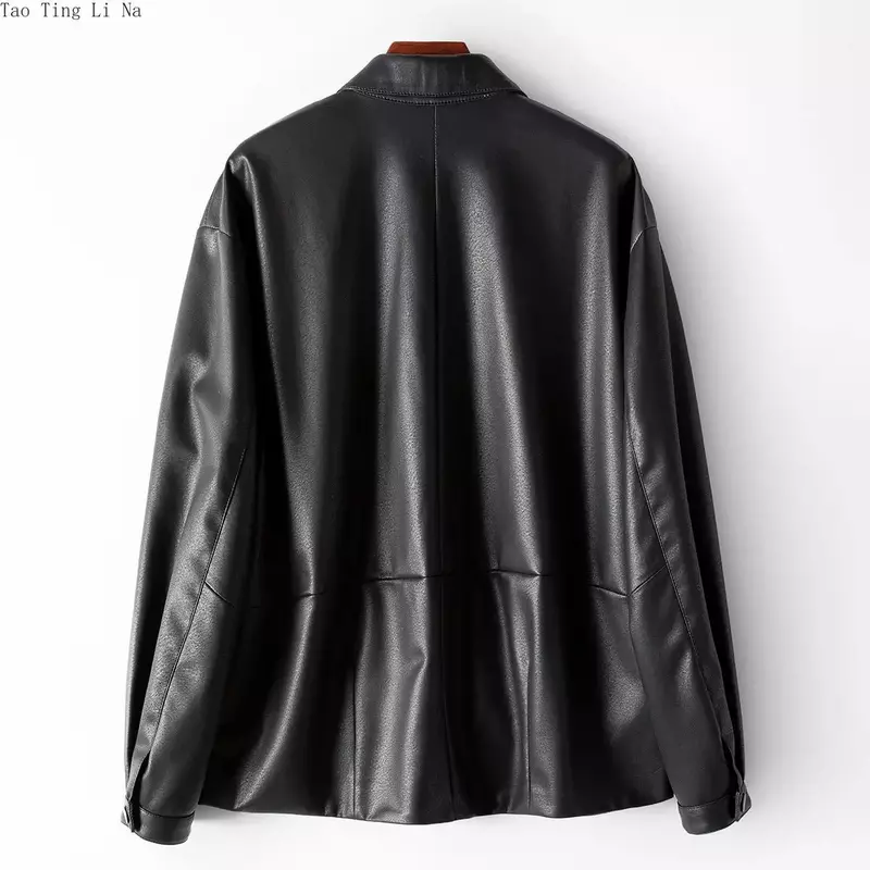 女性のための本革のコート,本物のシープスキン,新しい秋のコレクション,h26,2023