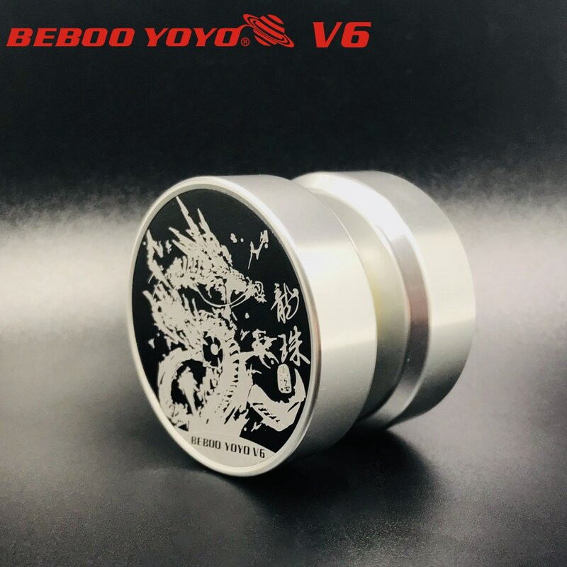 BEBOOYOYO Ball Bearing Beboo Yoyo V6 Alloy Aluminum Yo Yo Metal Professional Yo-Yo Toy 2