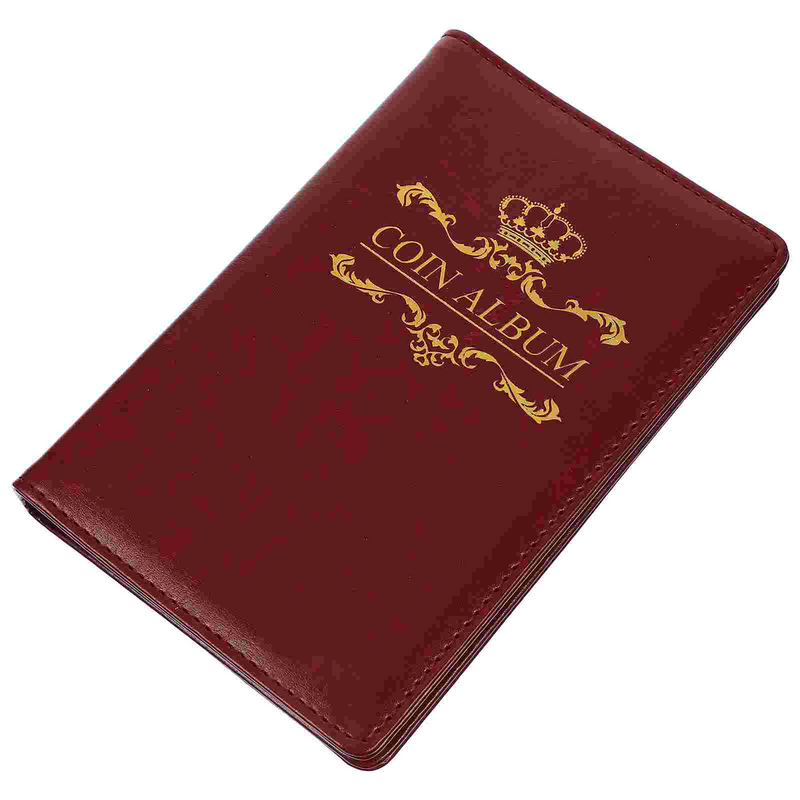 Album de rangement pour pièces de monnaie décoratives, livre de protection portable pour pièces de prairie, collection décorative