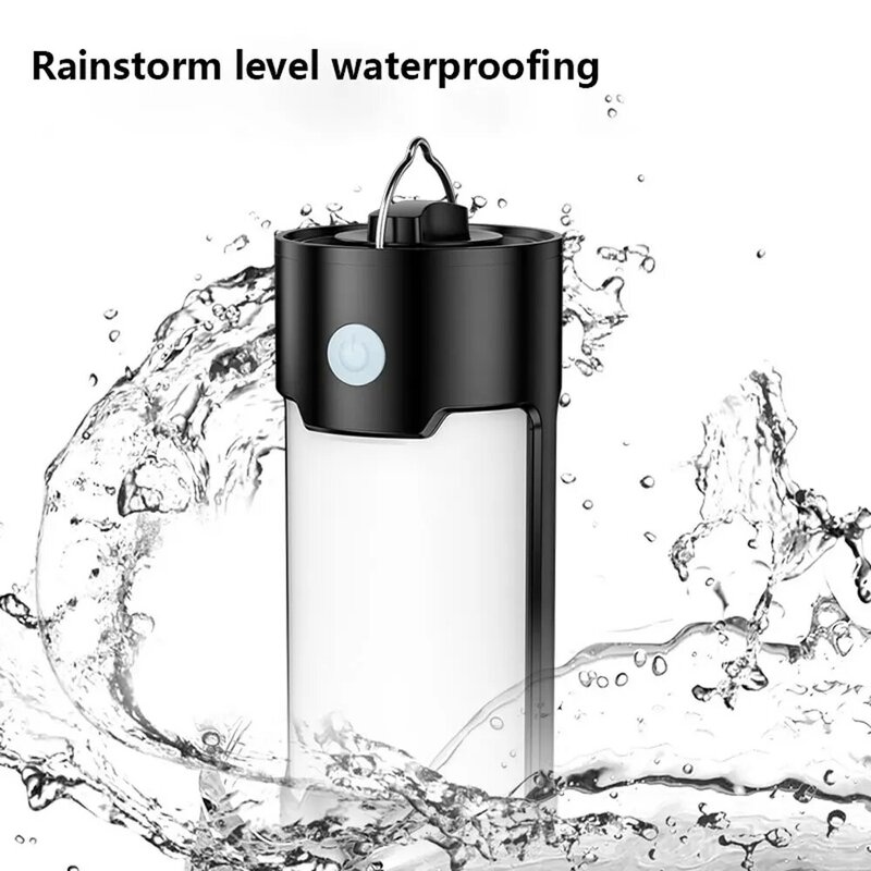 LED Camping Lantern Rechargeable Waterproof Campsite Lights Portable Hook Handheld Emergency Lamp Tent Light Camping Light