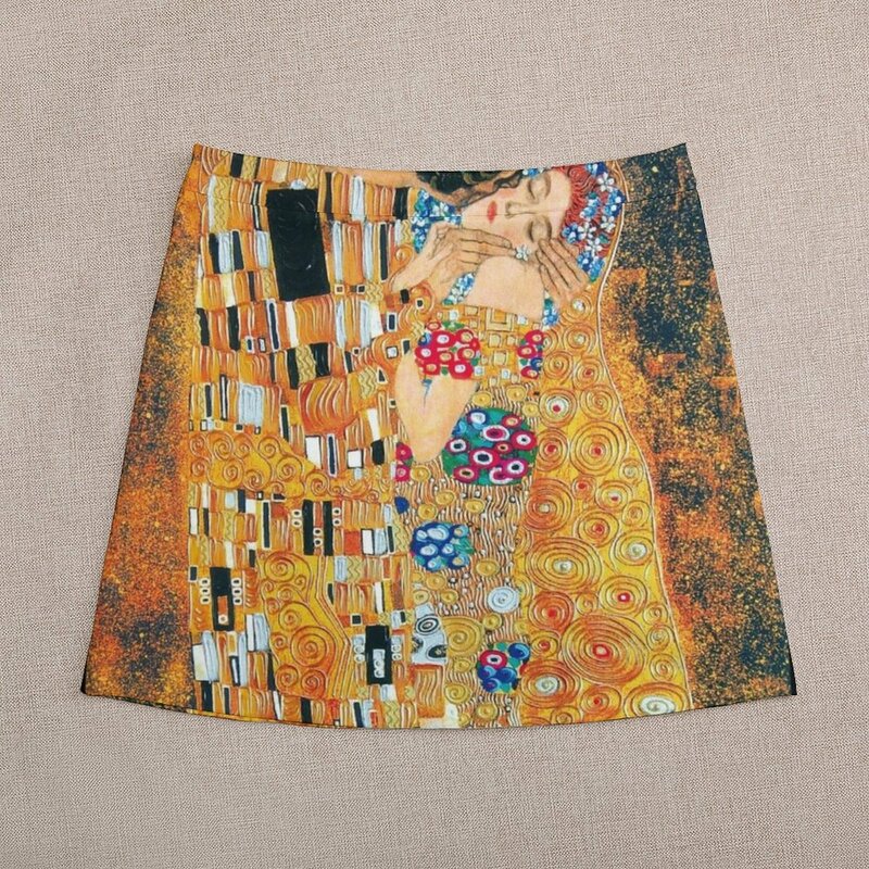 Мини-юбка Gustav Klimt The kiss женское летнее платье 2023 новая одежда