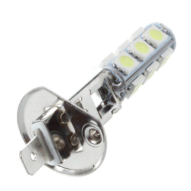 Lampe Sunshine H1 blanche 13 SMD 5050, 2 pièces, éclairage automatique, puces LED