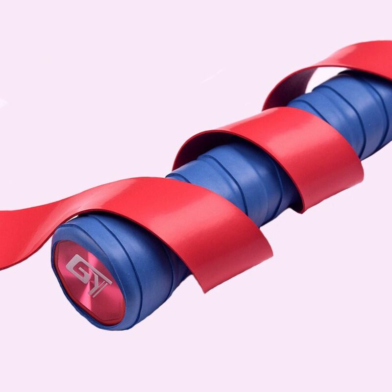 9 colori Grip Tape accessori antiscivolo assorbimento degli urti canna da pesca fascia antisudore PU addensare fascia antiscivolo Badminton