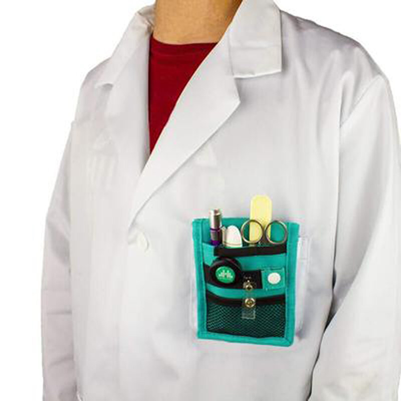 Custodia multifunzione tascabile sul petto portapenne portatile kit di attrezzi per il petto per studenti ufficio infermiere medici forniture ospedaliere