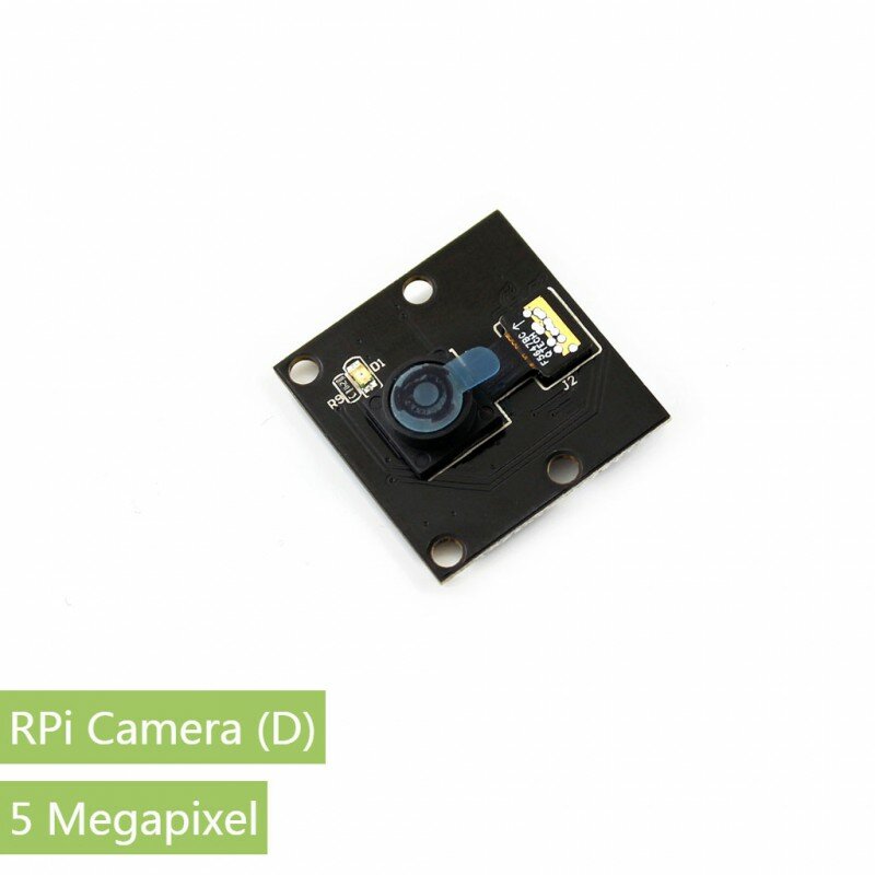 Caméra Waveshare RPi (D) de type OV5647-50 millions de pixels