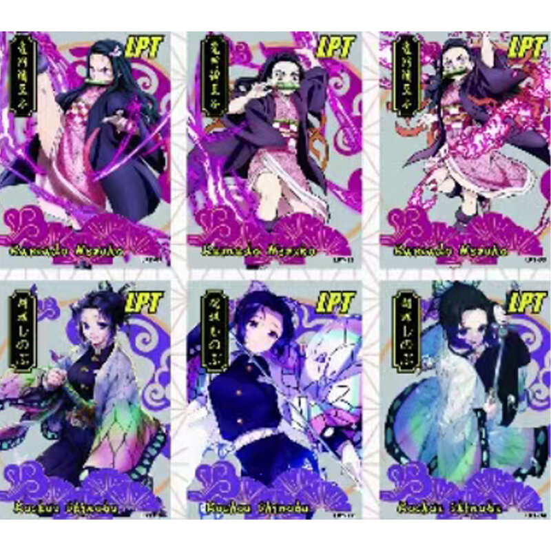 2024 più nuovo Demon Slayer Collection Card Anime giapponese Kamado Nezuko Shanyi Anime giapponese Booster Box CCG TCG Hobby Gift