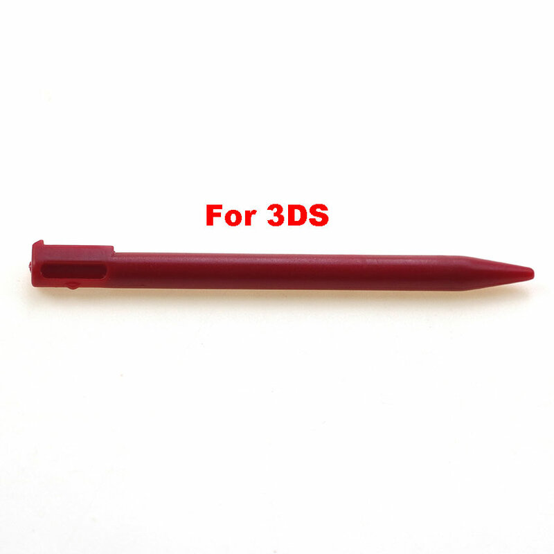 Rode Metalen Intrekbare Stylus Plastic Stylus Voor 2DS 3DS Nieuwe 2DS Ll Xl Nieuwe 3DS Xl Voor Ndsl Ndsi Nds