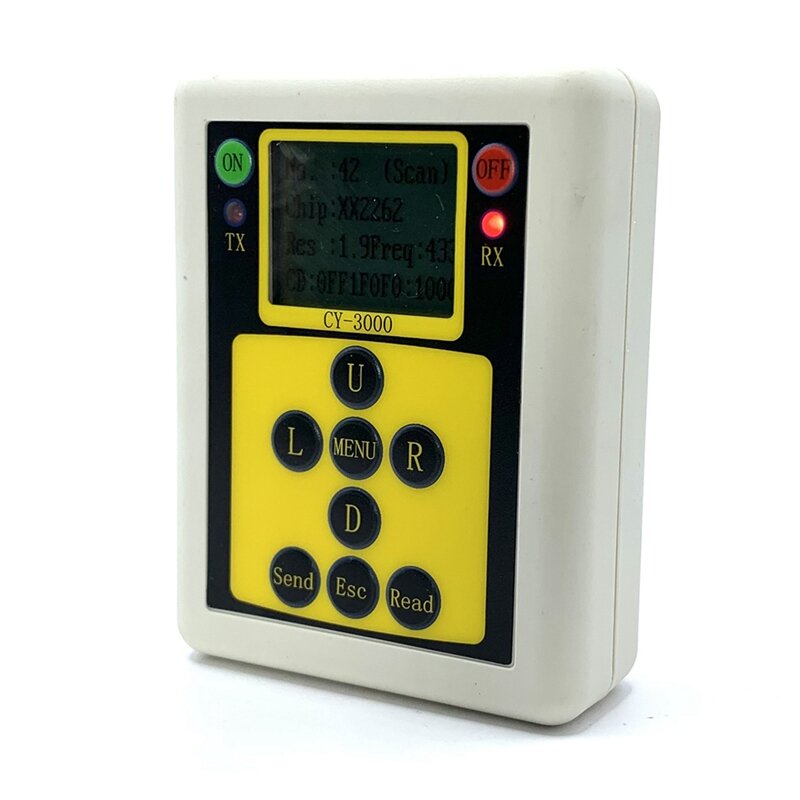 Analizador de Control remoto inalámbrico, Detector de 315Mhz/433Mhz, medidor de frecuencia multifuncional, probador de contador