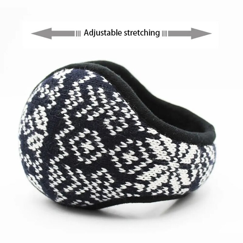 Winter Simple Type Plush Warm Ear Muffs Men And Women Universal Foldable Soft Thickening Cold Tools Multi-style Optional