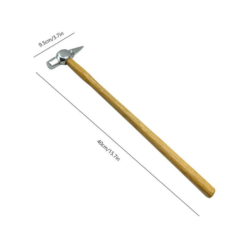Kfz-Blech hammer Karosserie-Dellen hammer mit Holzgriff-Dellen entfernungs werkzeug für Autodellen reparatur zubehör