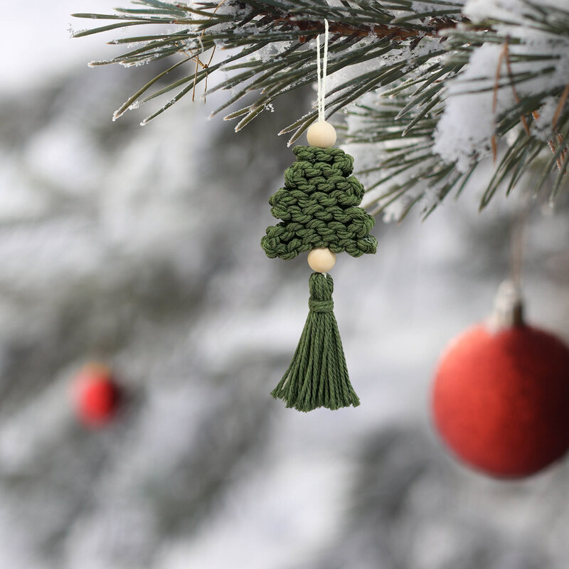 Creatieve Kerstboom Ophangingen Kerst Huisdecoratie Handgemaakte Ornamenten