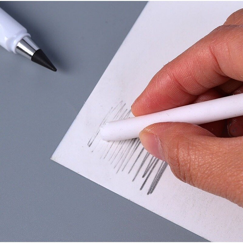 6 Stück Unendlichkeit Bleistift keine Tinte schreiben Füll federhalter Briefpapier zum Schreiben unbegrenzt ewige Bleistift Kunst Skizze Malerei Kinder Kawaii