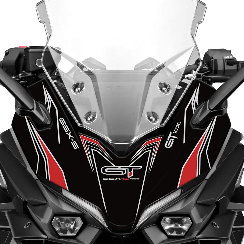 Motocicleta Frente Fairing Paint Protector Kit, 3D Gel Decal Proteção, adesivo para Suzuki GSX-S1000GT 2022-2023