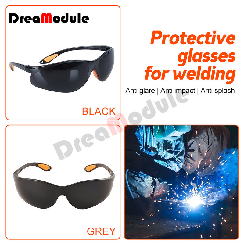 Schweiß schweiß brille Gas Argon Lichtbogens ch weißen Schutzbrille Sicherheit Arbeits augen Schutzbrille Schutz ausrüstung