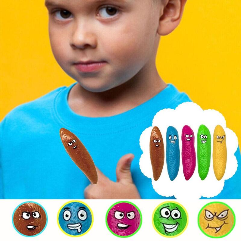 Streich Katapult Poop Finger Spielzeug Auswurf Schleudern Druck Spielzeug Relief Kinder Neuheit bevorzugen Spielzeug Poo Adult Party 1 stücke TPR Z1W2