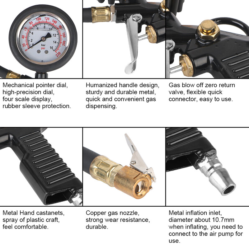 オートバイの圧力計,デジタルゲージ,オイル,ポインター,信号ソケット付きのデジタルテストメーター,トラックの車のテスター