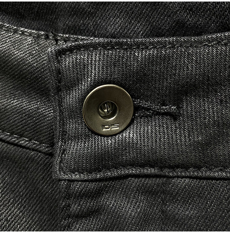 High Street Rick Pants Wax Coating Design Men Trousers Denim Sweatpants Women's Pants Techwear Men's Clothing
