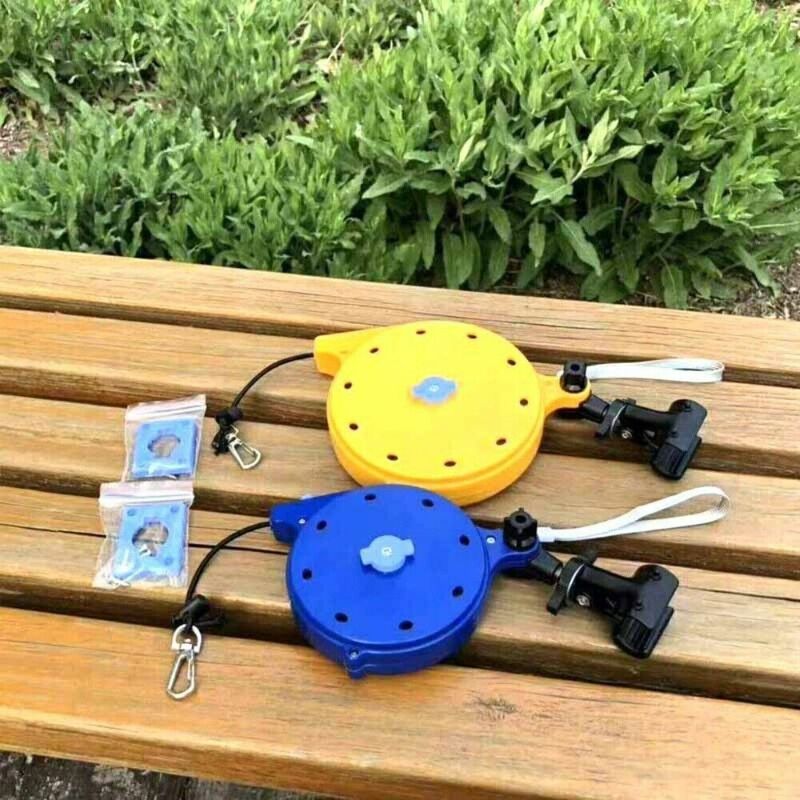 Adjustable Fishing Rods Lanyard Portable Sautomatic Anti Detachment Safety Line Automatic Retractable High Stretch Fishing Rope