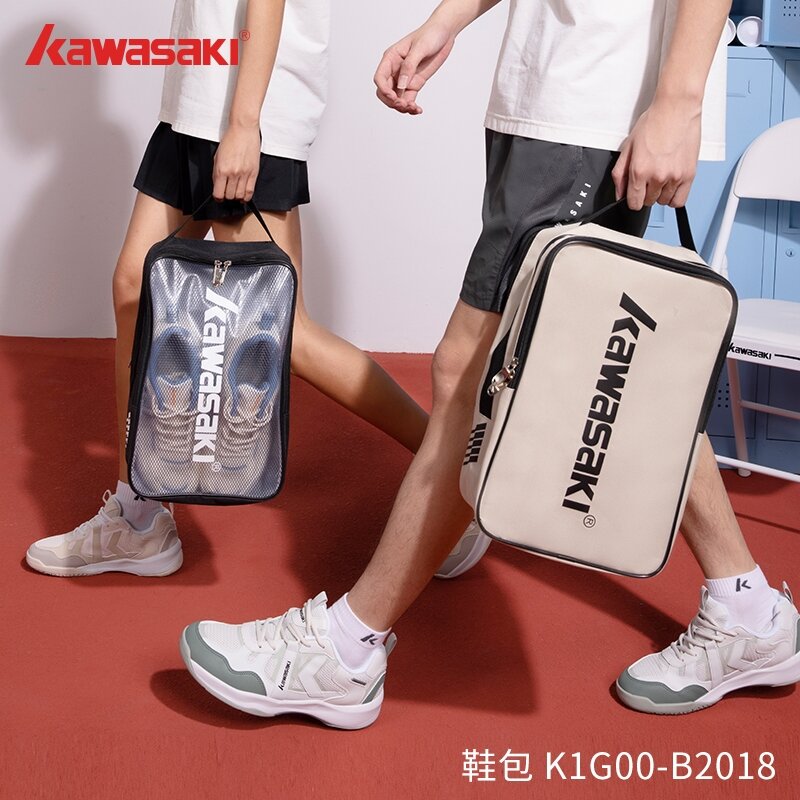 Kawasaki-Bolsa de zapatos de bádminton para viaje, bolsa de zapatos multifuncional portátil para deportes y ocio, B2018