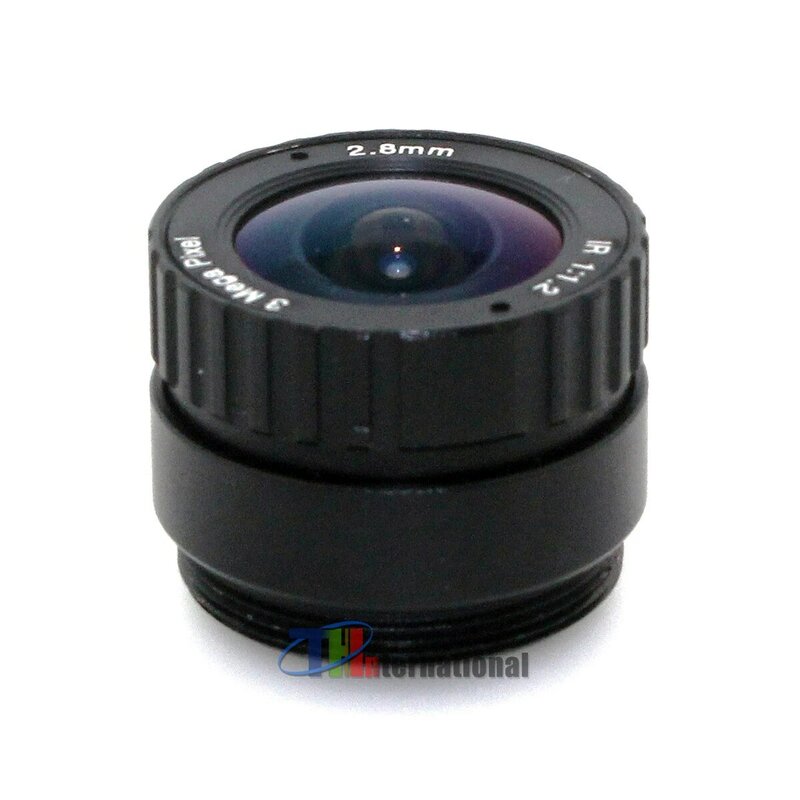 Lensa CS 3MP 2.5mm 2.8mm cocok untuk kedua kamera keamanan 1/2, 5 "dan 1/3" CCTV CMOS chipset untuk kamera IP HD USB dan