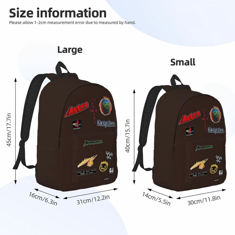 Сумка для учебников для подростков, повседневный рюкзак для учеников средней и старшей школы, с рисунком кактуса Тревиса Скотта