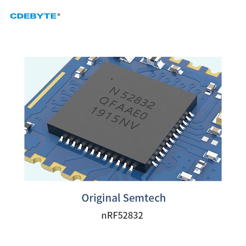 Modulo di Bluetooth nRF52832 seriale al modulo ceramico del ricetrasmettitore dell'antenna 4dbm BLE5.0 di BLE E104-BT5032A SMD