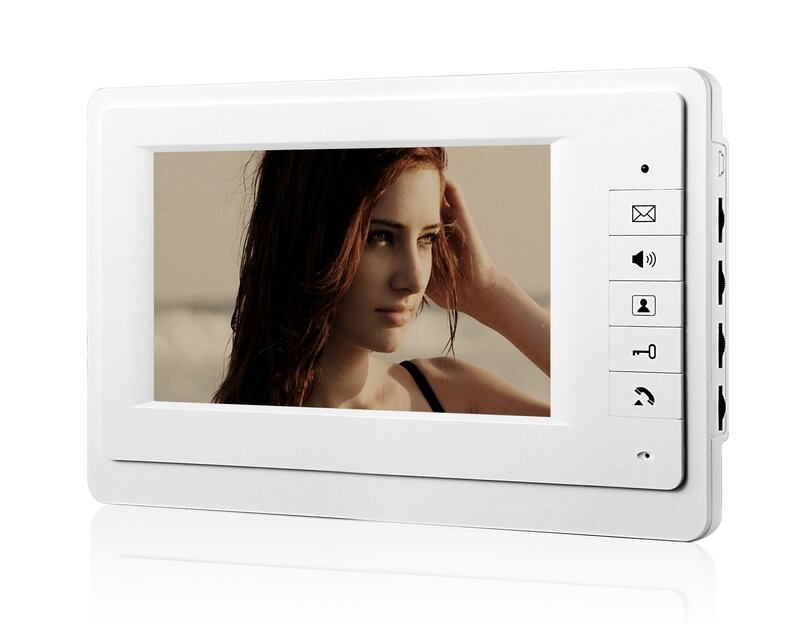 Yobang-Wired Video Door Phone, Home Security, Doorbell Entry Intercom System, 1 ~ 2 Monitor + 1 Kit de Câmera, 7 pol
