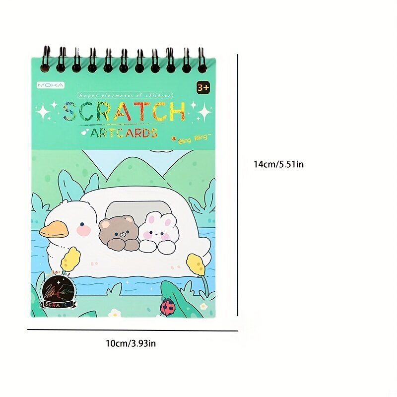Creative Fun Doodle Material Papel para Scrapbooking, colagem decorativa DIY, journaling, crianças, 1pc