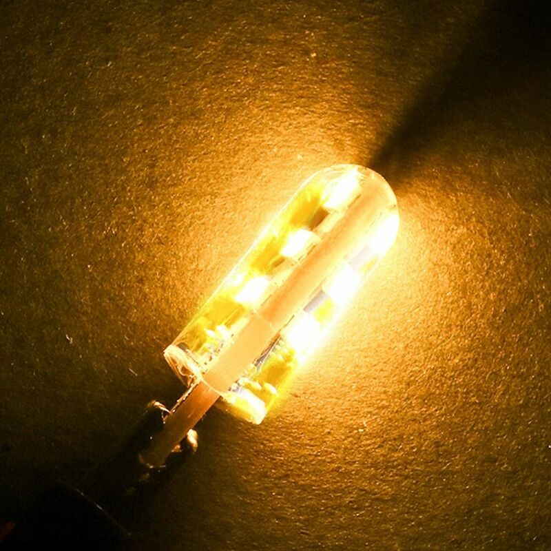 Luz LED para salpicadero de coche, lámpara de lectura, 12V, 5630, 6SMD, T10