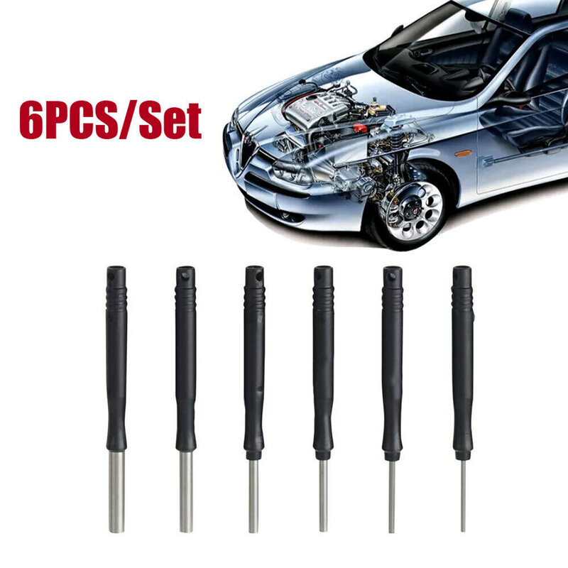 High Quality 6pcs/8pcs/12pcs Car Plug Terminal Removal Tool Pin Needle Retractor Pick Puller Car Repair Disassembly Tools