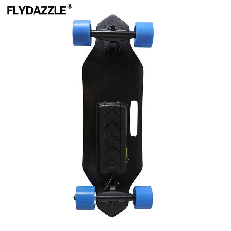 Remote control electric skateboard with control single dual motor