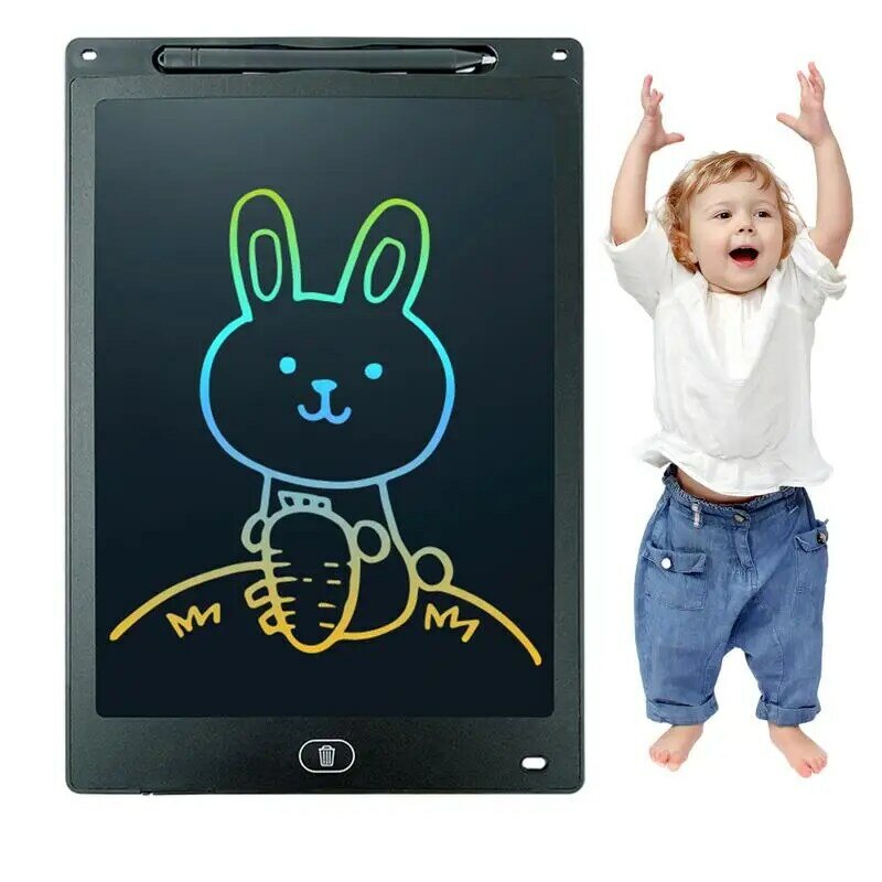 Erasable LCD Drawing Pad, Tablet Eye-Friendly, Prancheta para Crianças, Graffiti, Jardim de Infância, Berçário