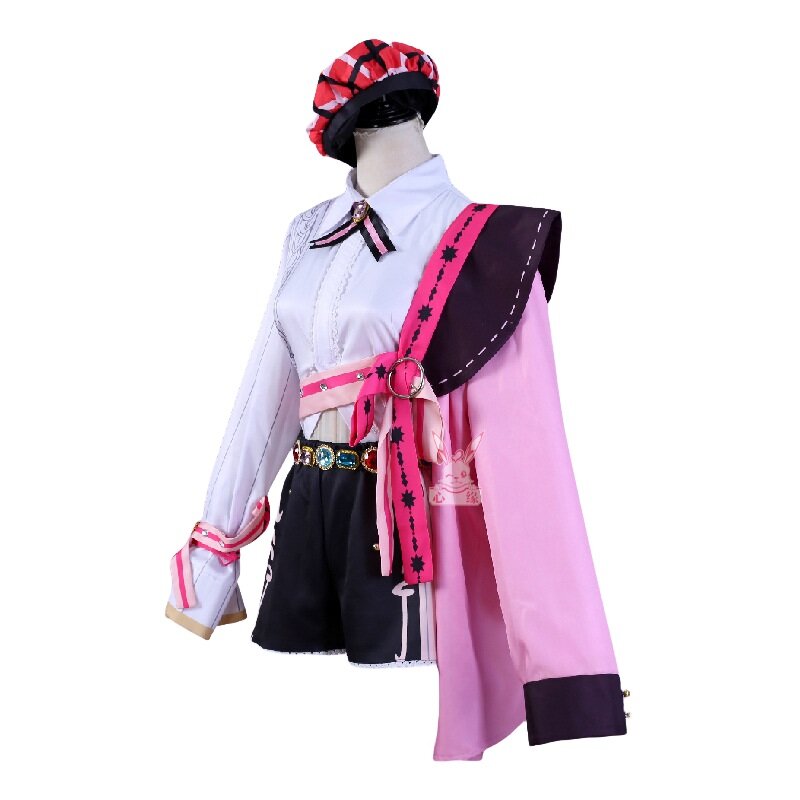 Jeu auxCarnival Aster Cosplay Costume, Perruque d'Halloween, ixde Carnaval, Imbibé, Femmes, Uniformes, Comic Con Py Play Outfits