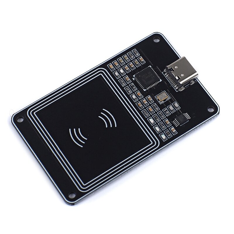 PN532 V2.0 NFC RFID modul nirkabel V3 kit pengguna pembaca penulis Mode IC S50 kartu PCB Attenna I2C IIC SPI HSU